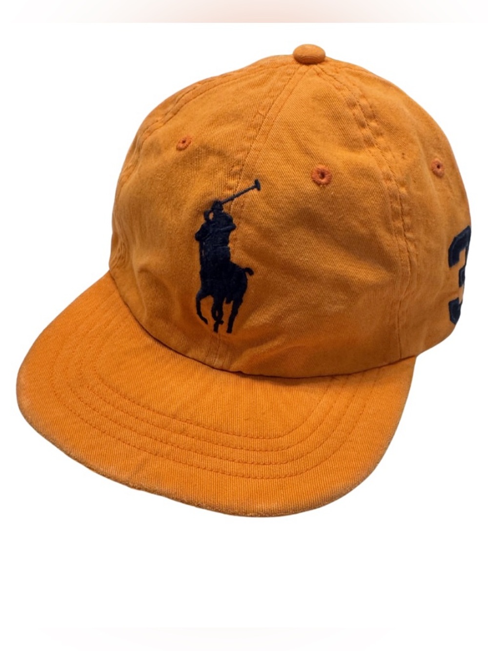 Vintage/ Y2K Polo Ralph Lauren #3 Chino Cap Big Logo Pony Horse 🏇